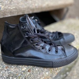 Black Converse Chuck High Top sneakers